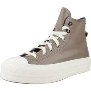 Módne tenisky Converse CHUCK TAYLOR ALL STAR LIFT PLATFORM FLEECE-LINED LEATHER vyobraziť