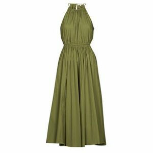 Dlhé šaty MICHAEL Michael Kors HALTER CTN MIDI DRESS vyobraziť