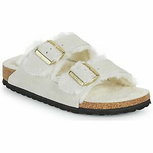 Šľapky Birkenstock Arizona Shearling LEVE Antique White LAF vyobraziť