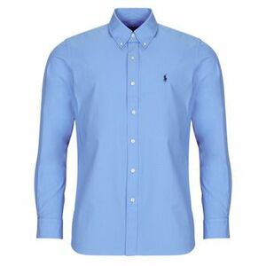 Košele s dlhým rukávom Polo Ralph Lauren CHEMISE COUPE DROITE EN POPLINE DE COTON COL BOUTONNE vyobraziť