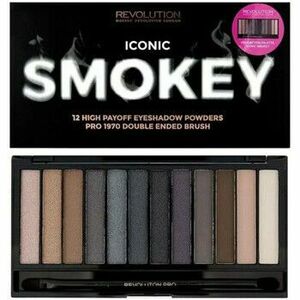 Paletky pre líčenie očí Makeup Revolution Iconic Smokey Eyeshadow Palette vyobraziť