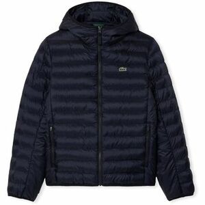 Kabáty Lacoste Hooded Jacket BH2909 - Bleu Marine vyobraziť