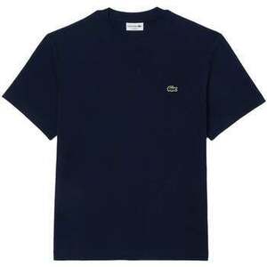 Tričká a polokošele Lacoste Classic Fit Cotton T-Shirt Midnight Blue vyobraziť