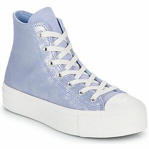 Členkové tenisky Converse CHUCK TAYLOR ALL STAR LIFT PLATFORM SUEDE SHIMMER vyobraziť