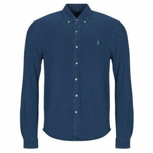 Košele s dlhým rukávom Polo Ralph Lauren CHEMISE AJUSTEE COL BOUTONNE EN POLO FEATHERWEIGHT vyobraziť