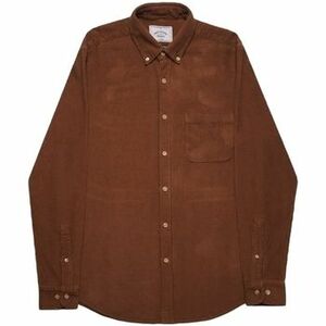 Košele s dlhým rukávom Portuguese Flannel Lobo Shirt - Brown vyobraziť