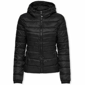 Kabáty Only Noos Tahoe Hood Jacket - Black vyobraziť