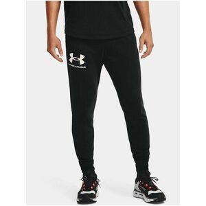 Tepláky Under Armour RIVAL TERRY JOGGER - čierna vyobraziť