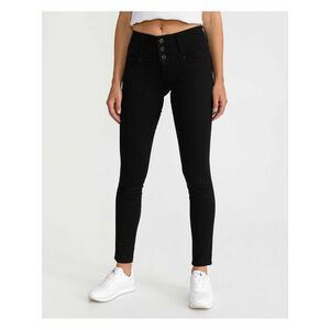 Čierne dámske skinny fit rifle Salsa Jeans vyobraziť