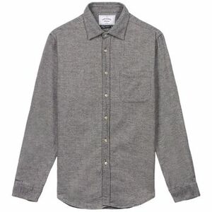 Košele s dlhým rukávom Portuguese Flannel Teca Shirt - Light Grey vyobraziť