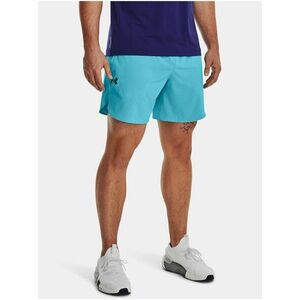 Modré športové kraťasy Under Armour UA Peak Woven Shorts vyobraziť