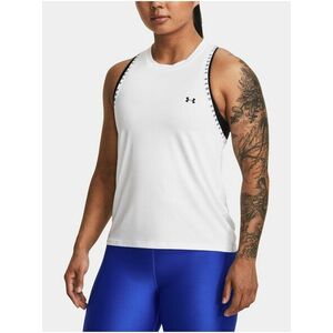 Biele pánske športové tielko Under Armour Knockout Novelty Tank vyobraziť