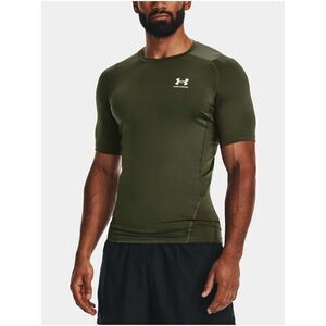 Khaki pánske športové tričko Under Armour vyobraziť