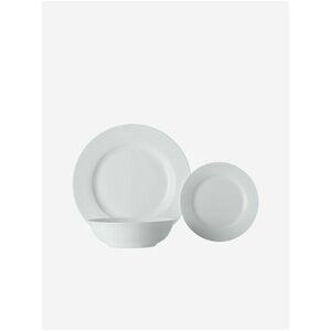 Biela porcelánová jedálenská sada White Basics 12dielna Maxwell & Williams vyobraziť