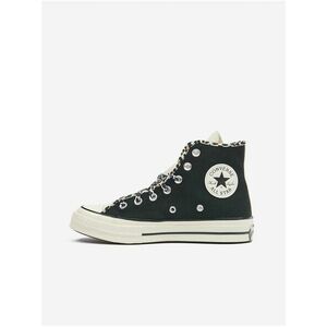 Čierne členkové tenisky Chuck 70 Converse vyobraziť