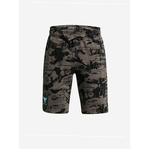 Tmavosivé kraťasy Under Armour Pjt Rck Boys Terry Short Pt vyobraziť