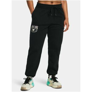 Čierne tepláky Under Armour Pjt Rck Q1 HW Terry Pant vyobraziť