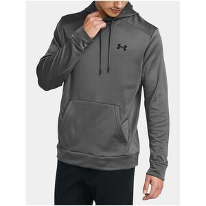 Sivá pánska mikina s kapucňou Under Armour UA Armour Fleece Hoodie vyobraziť