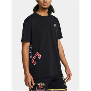 Čierne tričko Under Armour Curry Arc HW Tee vyobraziť