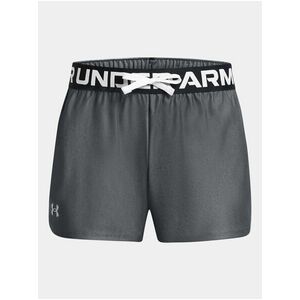 Tmavosivé športové kraťasy Under Armour Play Up Solid Shorts vyobraziť