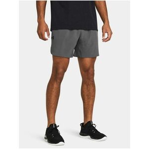 Tmavosivé športové kraťasy Under Armour UA Peak Woven Shorts vyobraziť