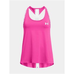 Tmavo ružové športové tielko Under Armour Knockout Tank vyobraziť