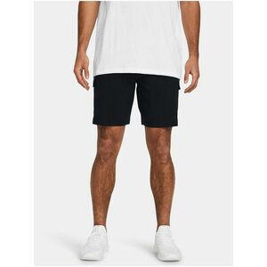 Čierne športové kraťasy Under Armour Stretch Woven Cargo Short vyobraziť