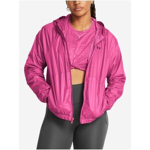 Tmavo ružová dámska športová bunda Under Armour UA SPORT WINDBREAKER JKT vyobraziť