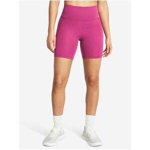 Ružové dámske športové kraťasy Under Armour Meridian Bike Short 7in vyobraziť