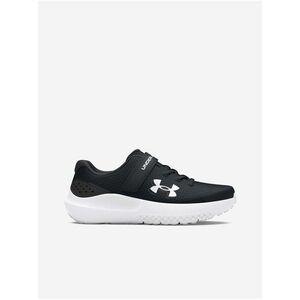 Čierne chlapčenské športové tenisky Under Armour UA BPS Surge 4 AC vyobraziť