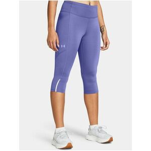 Fialové dámske legíny Under Armour UA Fly Fast Capris vyobraziť