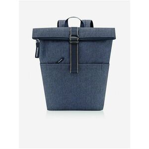 Batoh Reisenthel Rolltop Backpack Herringbone Dark Blue vyobraziť