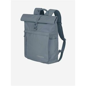 Batoh Travelite Basics Roll-up Backpack Smoke blue vyobraziť