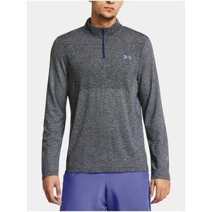 Fialové pánske tričko Under Armour UA Seamkess Stride 1/4 Zip vyobraziť