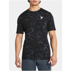 Čierne pánske športové tričko Under Armour UA Project Rock Payoff Printed Graphic vyobraziť