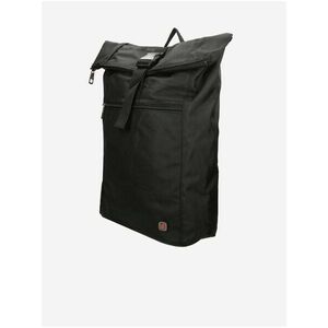 Batoh Enrico Benetti Cornell 17 Notebook Backpack Roll Top Black" vyobraziť