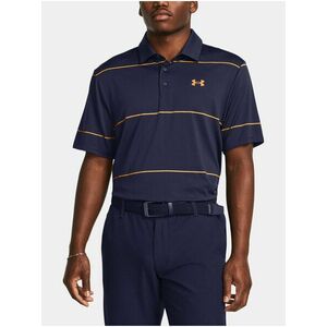 Tmavomodré pánske tričko Under Armour UA Playoff 3.0 Stripe Polo vyobraziť