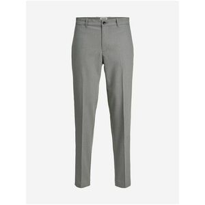 Šedé pánske chino nohavice Jack & Jones Tace vyobraziť