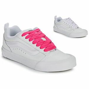 Nízke tenisky Vans Knu Skool LEATHER TRUE WHITE vyobraziť