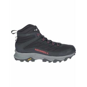 Čierne pánske členkové outdoorové tenisky MERRELL Moab Speed ​​MID WP Spike vyobraziť