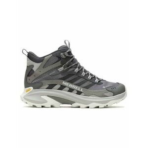 Šedé pánske členkové outdoorové tenisky MERRELL Moab Speed ​​2 Mid GTX vyobraziť