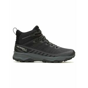 Čierne pánske členkové outdoorové tenisky MERRELL Speed ​​Eco Mid Waterproof vyobraziť