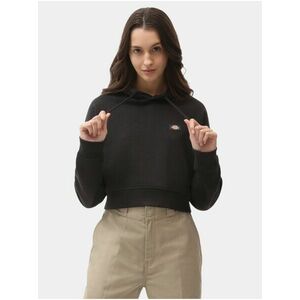 Čierna dámska mikina s kapucňou Dickies Oakport Cropped vyobraziť