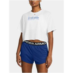 Dámske tričko Under Armour UA W BOXY CROP BRANDED SS vyobraziť