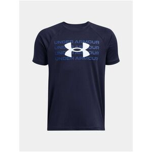 Chlapčenské tričko Under Armour UA B TECH WM LOGO SS vyobraziť