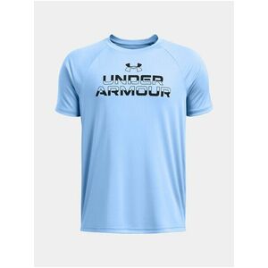 Chlapčenské tričko Under Armour UA Tech Split Wordmark SS vyobraziť