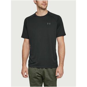 Čierne športové tričko Under Armour UA Tech 2.0 SS Tee vyobraziť