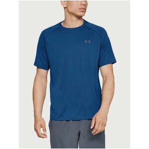 Tmavomodré športové tričko Under Armour UA Tech 2.0 SS Tee vyobraziť