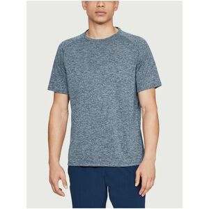 Modré športové tričko Under Armour UA Tech 2.0 SS Tee vyobraziť