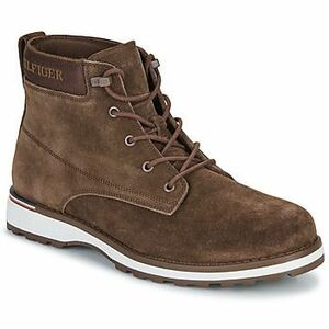 Polokozačky Tommy Hilfiger CORPORATE OUTDOOR SUEDE BOOT vyobraziť